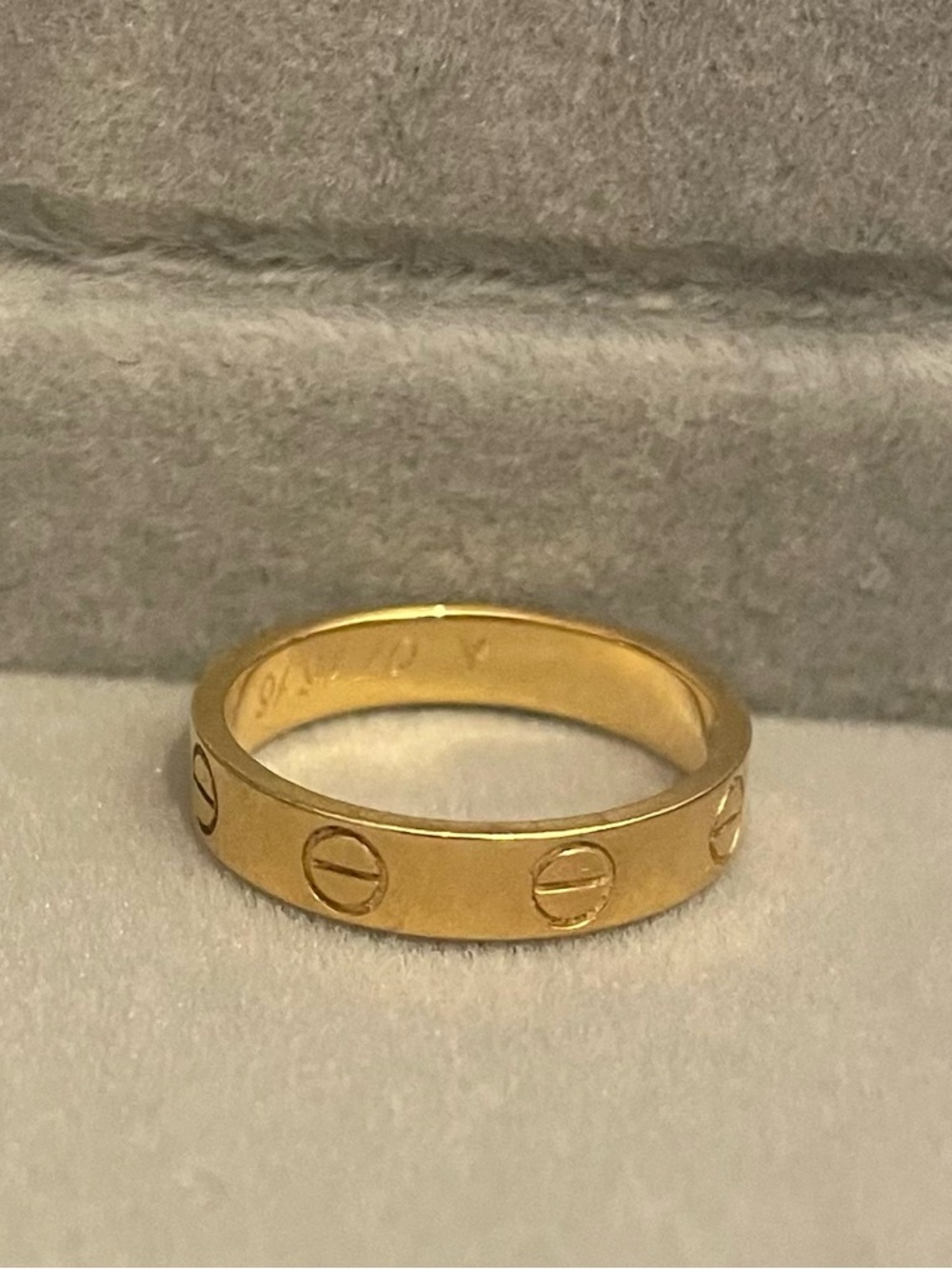 Cartier LOVE Classic Ring in 18K Yellow Gold